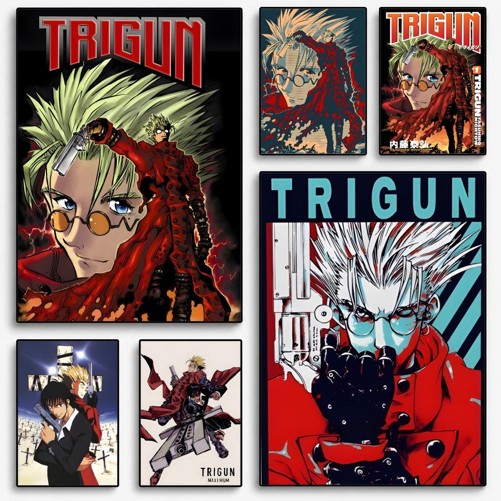 Interior Design Poster - TRIGUN STAMPEDE Plakat Dekoracja Pokoju Domu