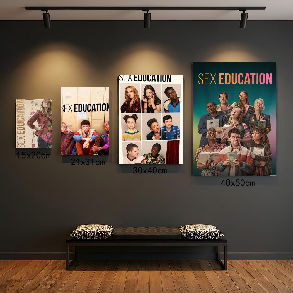 Interior Design Tv Room - serial telewizyjny S-Sex Education-N Malowanie Kaligrafią