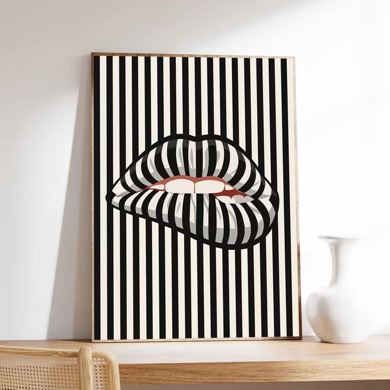 Interior Design Poster - Prosty i abstrakcyjny plakat na płótnie