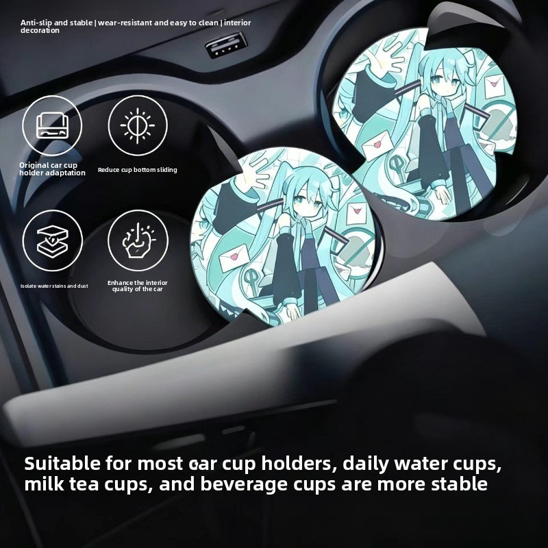 Hatsune Miku Podkładka pod kub – Interior Design Ai Free recenzja i cena