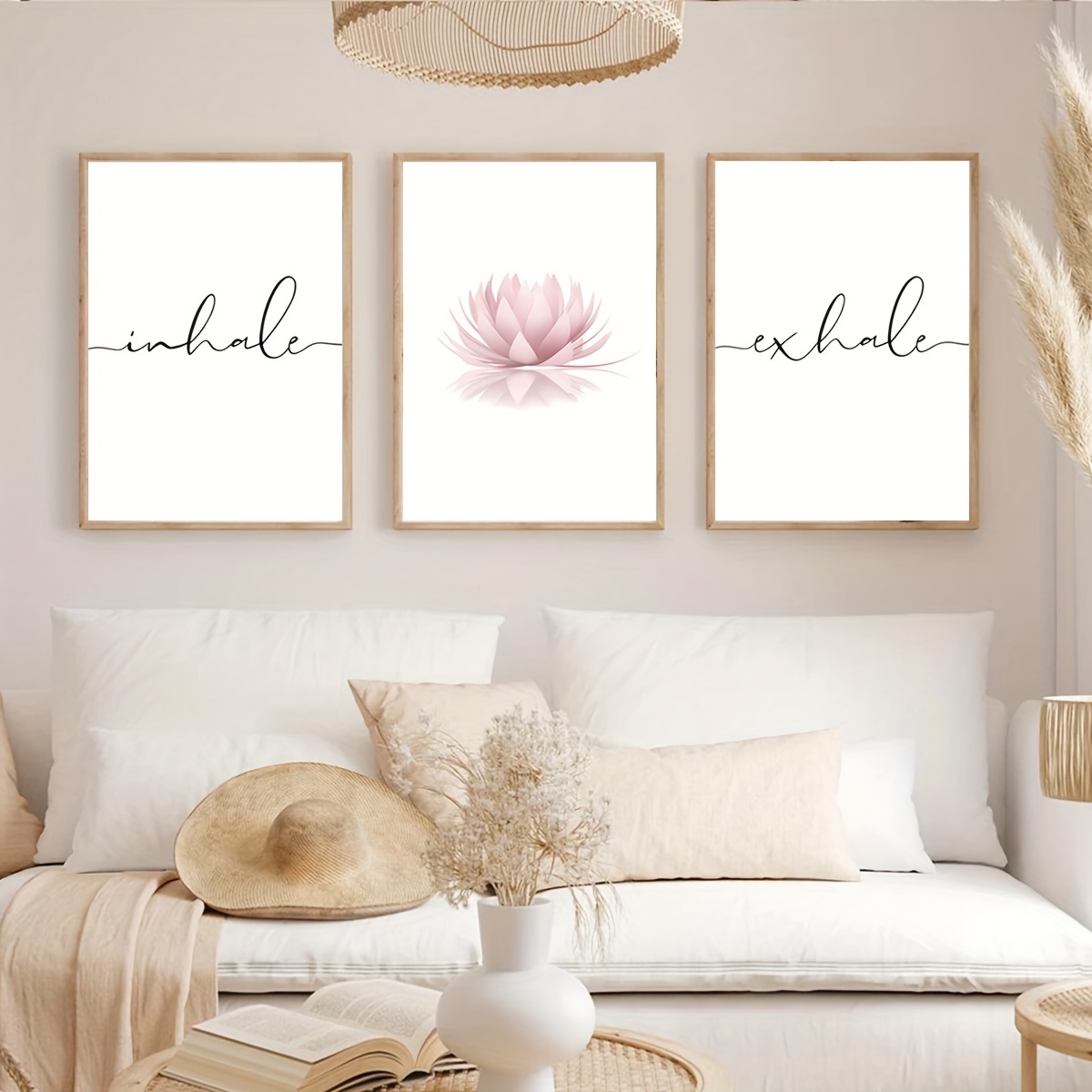3 szt./zestaw Wdech Wydech Zen – Abstract Canvas Set recenzja i cena