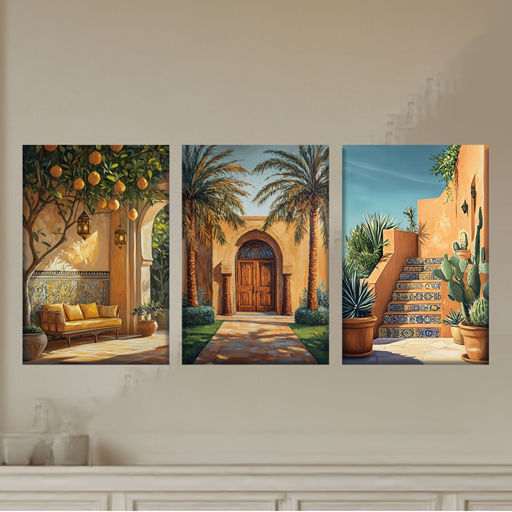Bezramowe [JIT] 3 szt./zestaw, – Abstract Canvas Set recenzja i cena