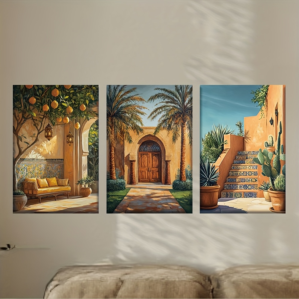 Bezramowe [JIT] 3 szt./zestaw, – Abstract Canvas Set recenzja i cena