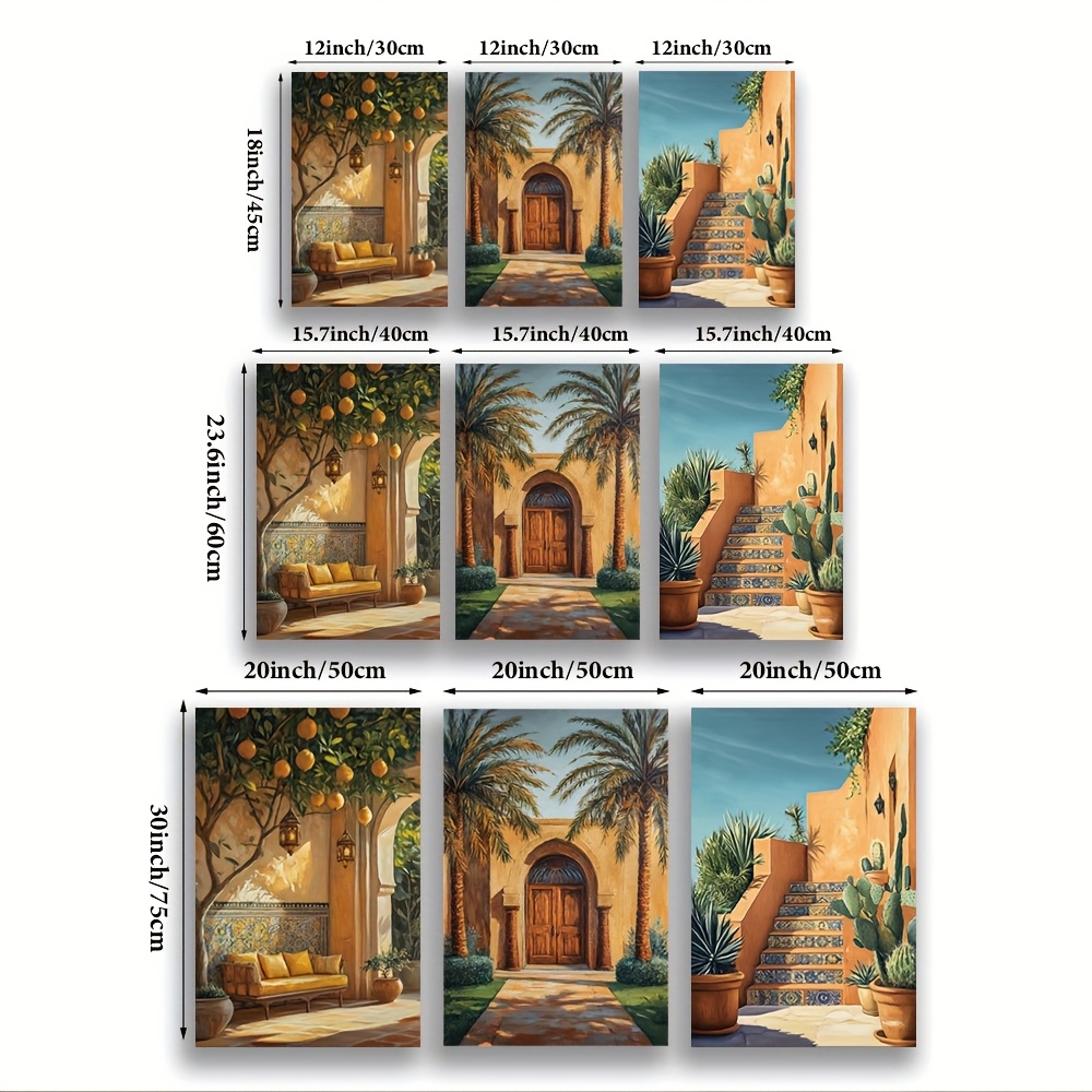 Bezramowe [JIT] 3 szt./zestaw, – Abstract Canvas Set recenzja i cena