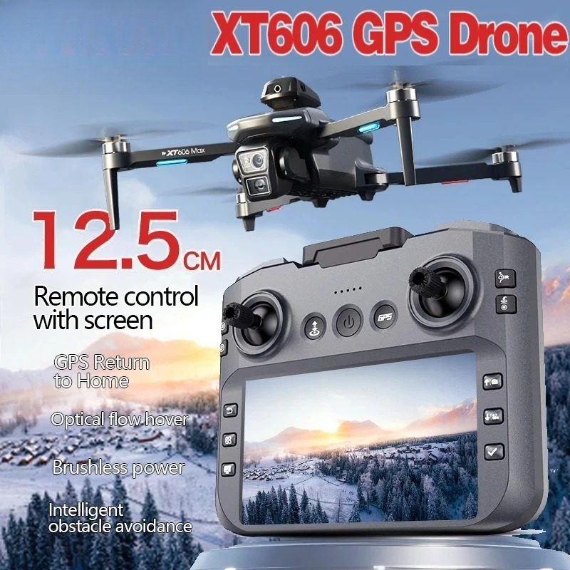 Oryginalny dron XT606 MAX GPS  – Interior Design Game recenzja i cena