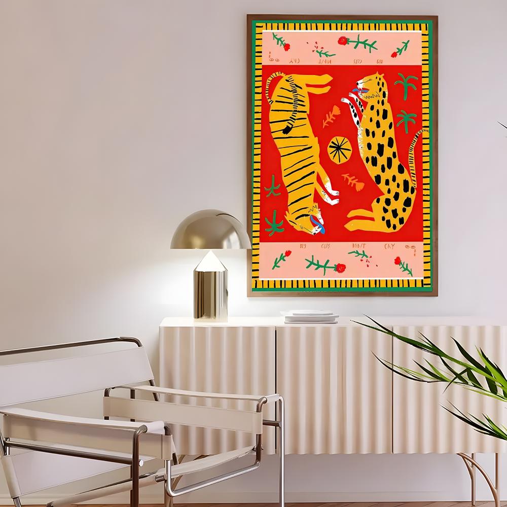 Kolorowy Plakat Artystyczny z  – Interior Design Poster recenzja i cena