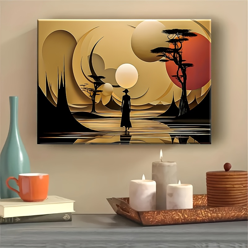 Abstrakcyjne afrykańskie krajo – Interior Design Poster recenzja i cena