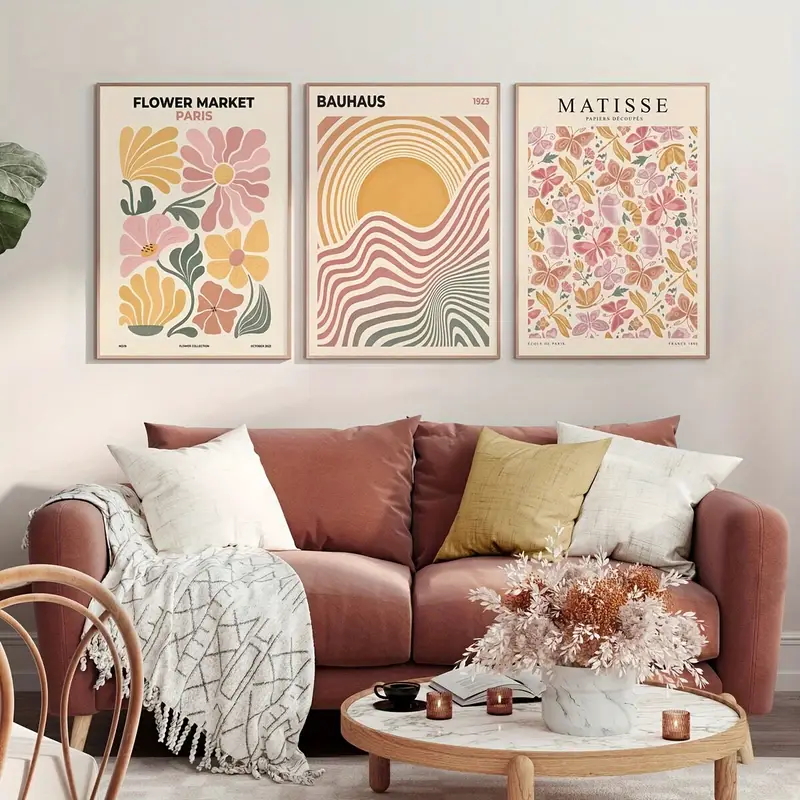 3 szt. bezramowych dekoracyjny – Abstract Canvas Set recenzja i cena