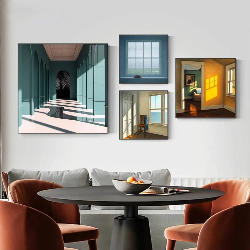 Nordyckie Okno Krajobraz Zewnę – Interior Design Poster recenzja i cena