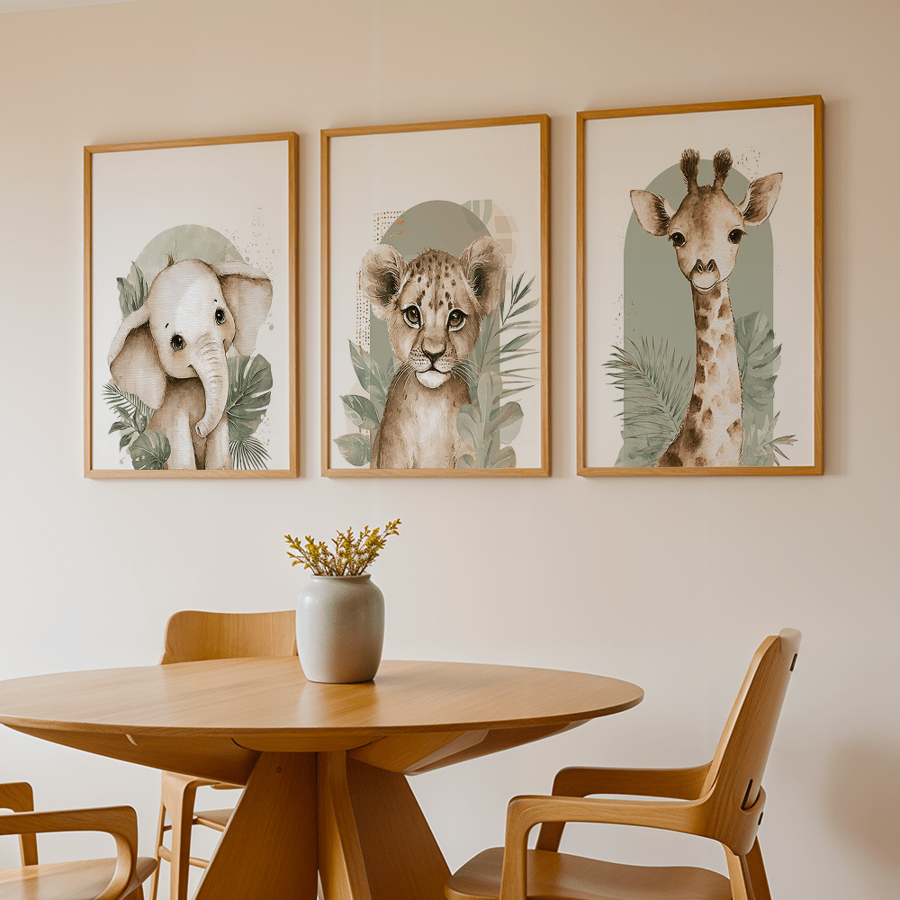 3 szt./zestaw Retro Obraz na P – Abstract Canvas Set recenzja i cena