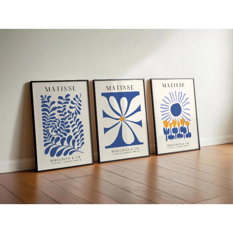 Zestaw 3 drzewcówek w stylu Ma – Abstract Canvas Set recenzja i cena