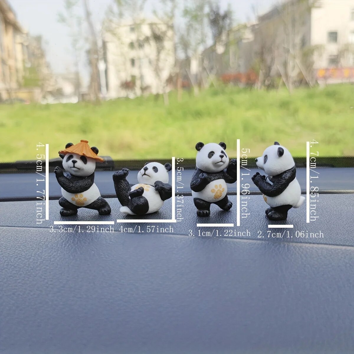4 sztuki / zestaw Panda Design – Interior Design Concept recenzja i cena