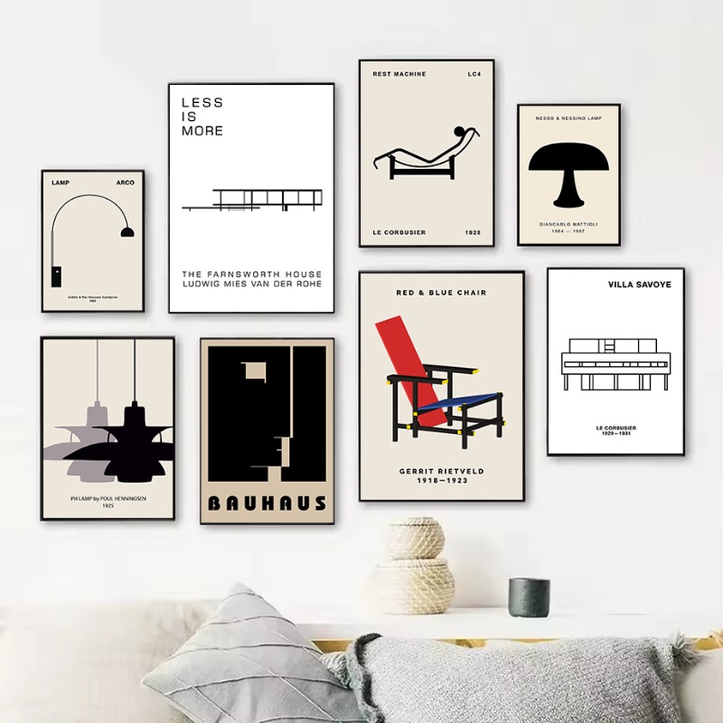 Klasyczny plakat na płótnie z  – Interior Design Poster recenzja i cena