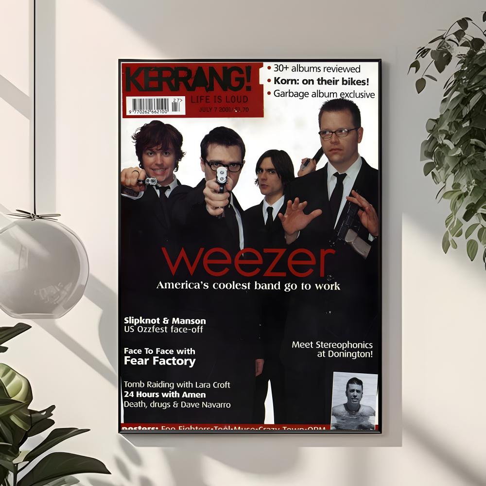 Zespół rockowy W-Weezer. Plaka – Interior Design Poster recenzja i cena