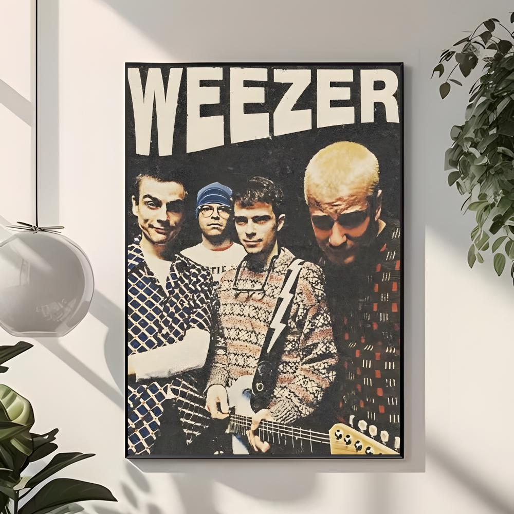 Zespół rockowy W-Weezer. Plaka – Interior Design Poster recenzja i cena