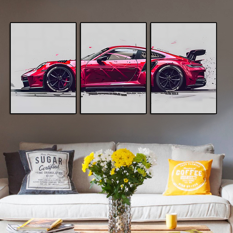 3 szt./zestaw bezramowe plakat – Abstract Canvas Set recenzja i cena
