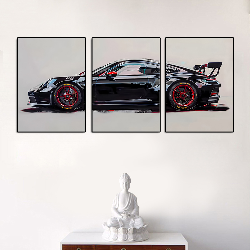 3 szt./zestaw bezramowe plakat – Abstract Canvas Set recenzja i cena