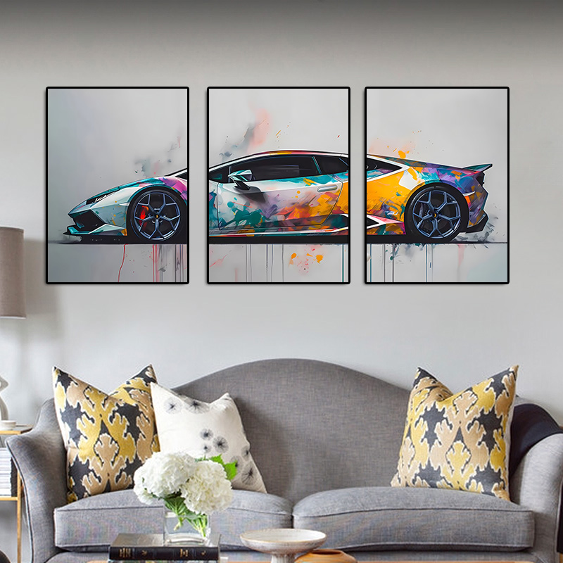 3 szt./zestaw bezramowe plakat – Abstract Canvas Set recenzja i cena
