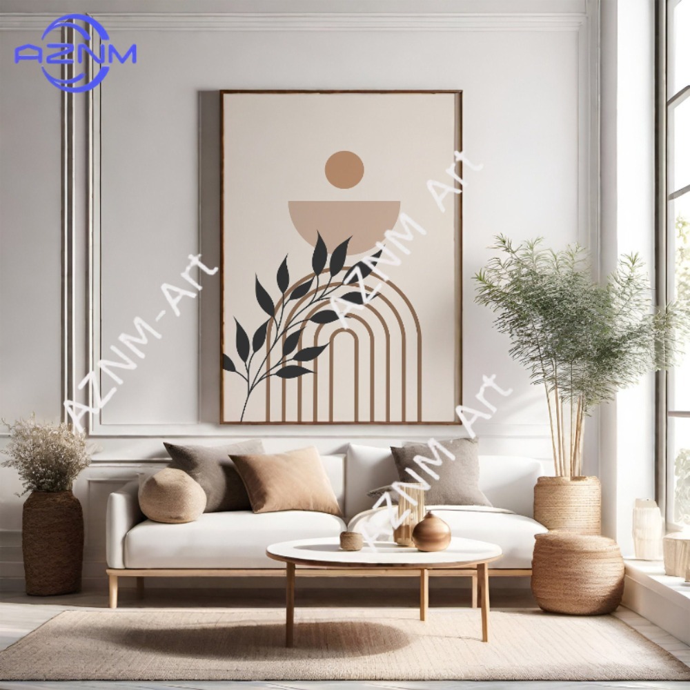 1/2 szt. Zielony zestaw obrazó – Abstract Canvas Set recenzja i cena