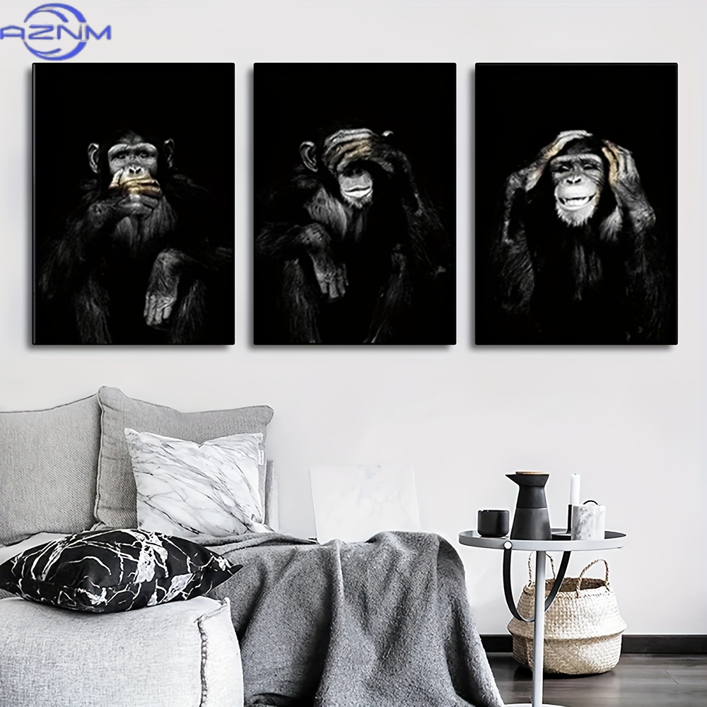 3 szt./zestaw Duże, bezramowe, – Abstract Canvas Set recenzja i cena