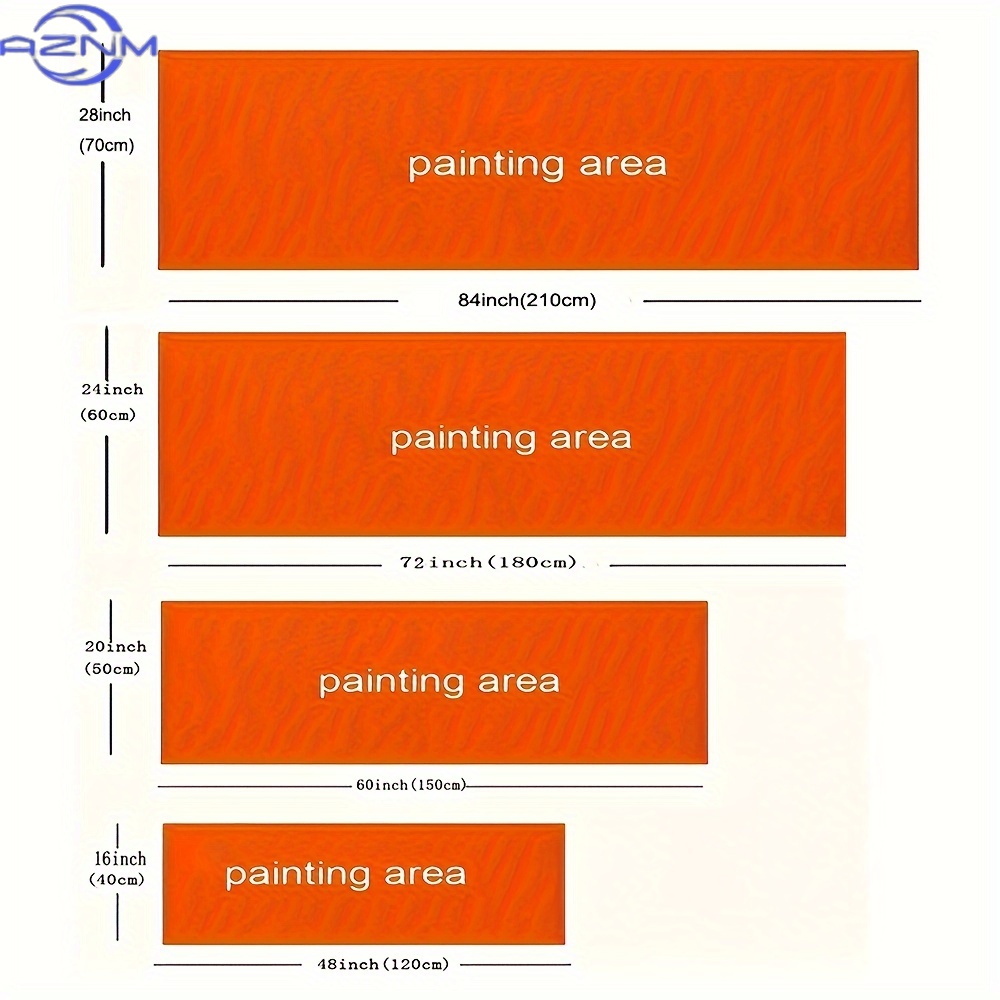 3 szt./zestaw Duże, bezramowe, – Abstract Canvas Set recenzja i cena